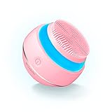 Higher Glow Silikon-Gesichtsreinigungsbürste - 3in1 Gesichtsbürste für alle Hauttypen, Reinigung, Regeneration und Hautverjüngung mit 3D-Schallvibration und Farbtherapie