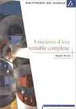 Fonctions d'une variable complexe