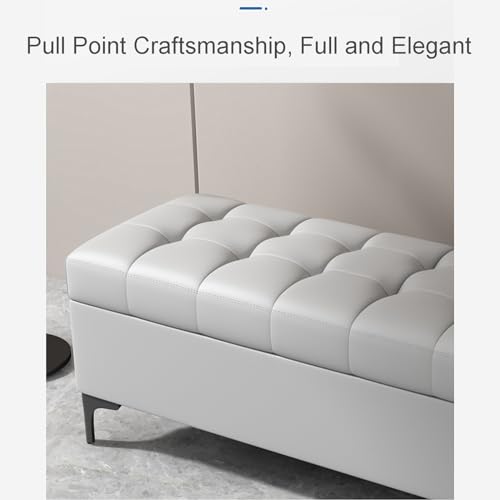 Banc de rangement entrée bleu 120 cm pour organiser vos chaussures