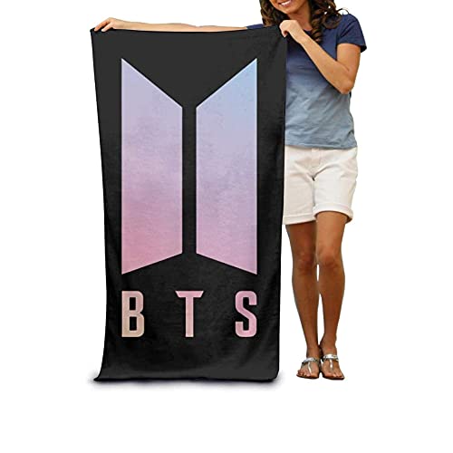 BAOYUAN0Strandtuch BTS Gro?es Badetuch Schnelltnendes winddichtes Sandtuch Mikrofaser Faltbares Handtuch Reisepicknick z22 Cover