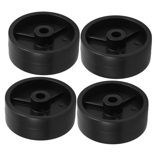 BESPORTBLE Effortless Mobility Gas Heater Caster Wheels 4pcs 97mm Patio Heater Replacement Swivel Castors for Grill