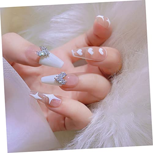 Beavorty 4Pcs Acessórios Para Unhas Enfeites Caseiros Presentes Adesivos Calcomanias Para Uñas Adesi