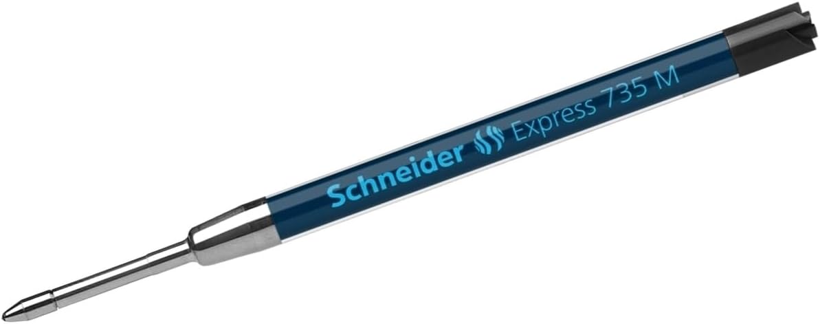 Schneider Express 735 M International Large-Capacity Refill Black Indelible ISO 12757-2 G2 Pack of 10