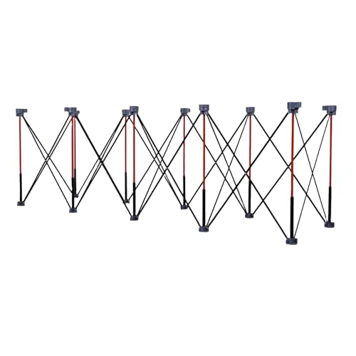 Spacnana Banco de Trabajo Portátil, Soporte de Trabajo Plegable, Mesa de Plegable Resistente con Capacidad de Carga de 1000 Kg, 10 Pilares de Soporte de Acero Al Manganeso para Garaje, Taller, Sitio