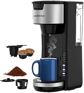 Singles Serve Coffee Makers For K Cup Pod & Coffee Ground, Mini 2
