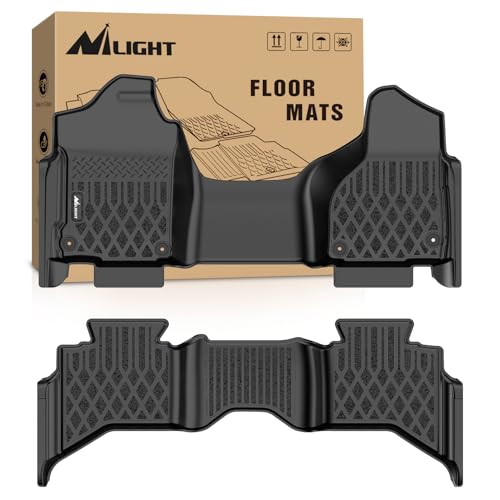 Image of Nilight TPE Floor Mats for Dodge Ram 1500 Quad Cab 2013-2018