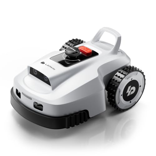 Image of L2500-NEO Robot Lawn Mower for 0.9 Acres, NetRTK + AI Vision Lawnmower Robot, Wi-Fi HaLow Connectivity, No Boundary Wire, AI Obstacle Avoidance, App Control, 60dB Quiet, Multi-Zone Management