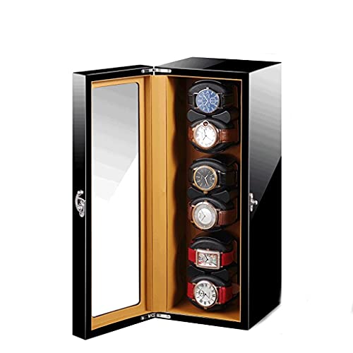 Caja de Almacenamiento para Relojes de Madera de Pino Regalo Exclusivo con Motor Tranquilo