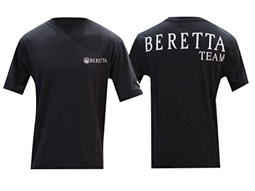 Beretta Men's Official Shooting Team T-Shirt, Black, Large
