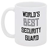 Elanze Designs World's Best Security Guard 11 ounce Ceramic Novelty Coffee Mug