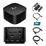 HP Thunderbolt 120W Dock G4, G4 Docking Station for Laptop Dual Monitor, with 120W AC Adapter, HDMI & DP Cable & USB-C Cable