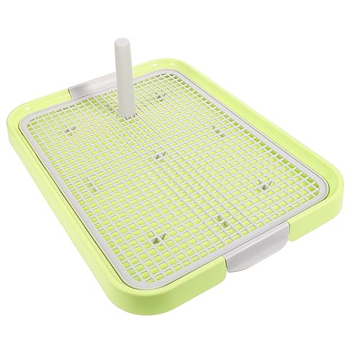 Abaodam Puppy Litter Toilet Training Tray Non Slip Indoor Dog Potty with Mesh for Dogs Easy Ergonomic Design for Home Office