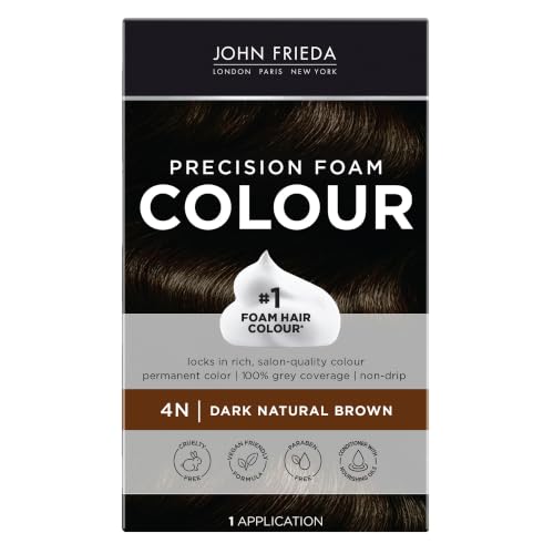 John Frieda Precision Foam Colour Dark Natural Brown 4N, 1 Application