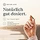 NATURE LOVE® Ashwagandha Komplex – 600mg Ashwagandha pro Tagesdosis – 90 Kapseln – mit KSM-66, Magnesium, Folsäure und Vitamin C und B6 – hochdosiert & vegan – in Deutschland produziert