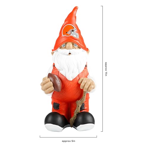 Image of NFL Resin 11.5 inch Team Logo Outdoor Garden Statue Gnome