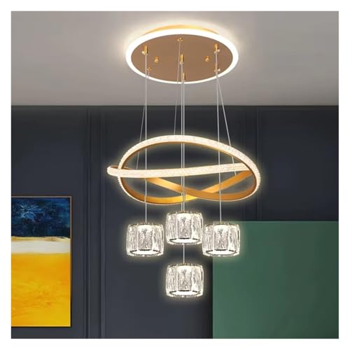 Lustre LED cristal moderne suspension salle à manger lampe suspendue salon îlot cuisine