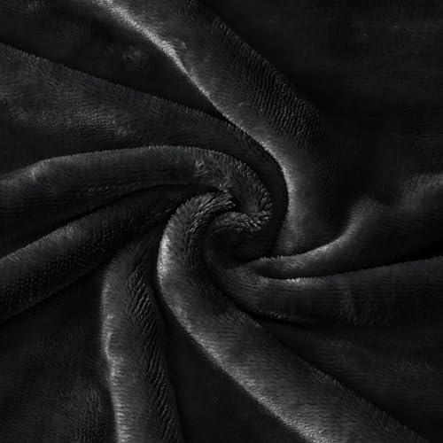 Image of BEDELITE Body Pillow Cover with Zipper, Black, 20x54 Inch, 1 Pack