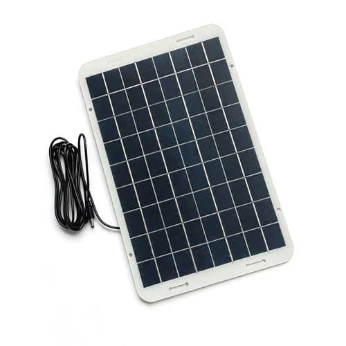 Panneau solaire 12W 18V câble 300 cm résout les pannes de courant en camping