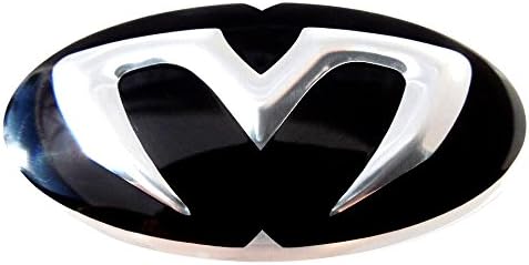 M Logo 3D Oval Steering Wheel Emblem for Kia & Hyundai Models (LODEN)