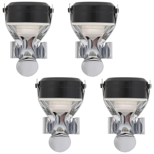 Ipetboom 4 Tappi per Vino in Acciaio Inox Chiusura a Tenuta Tappo Riutilizzabile per Bottiglie di Vino e Bevande Sigillo Salva Freschezza per Feste e Uso Domestico