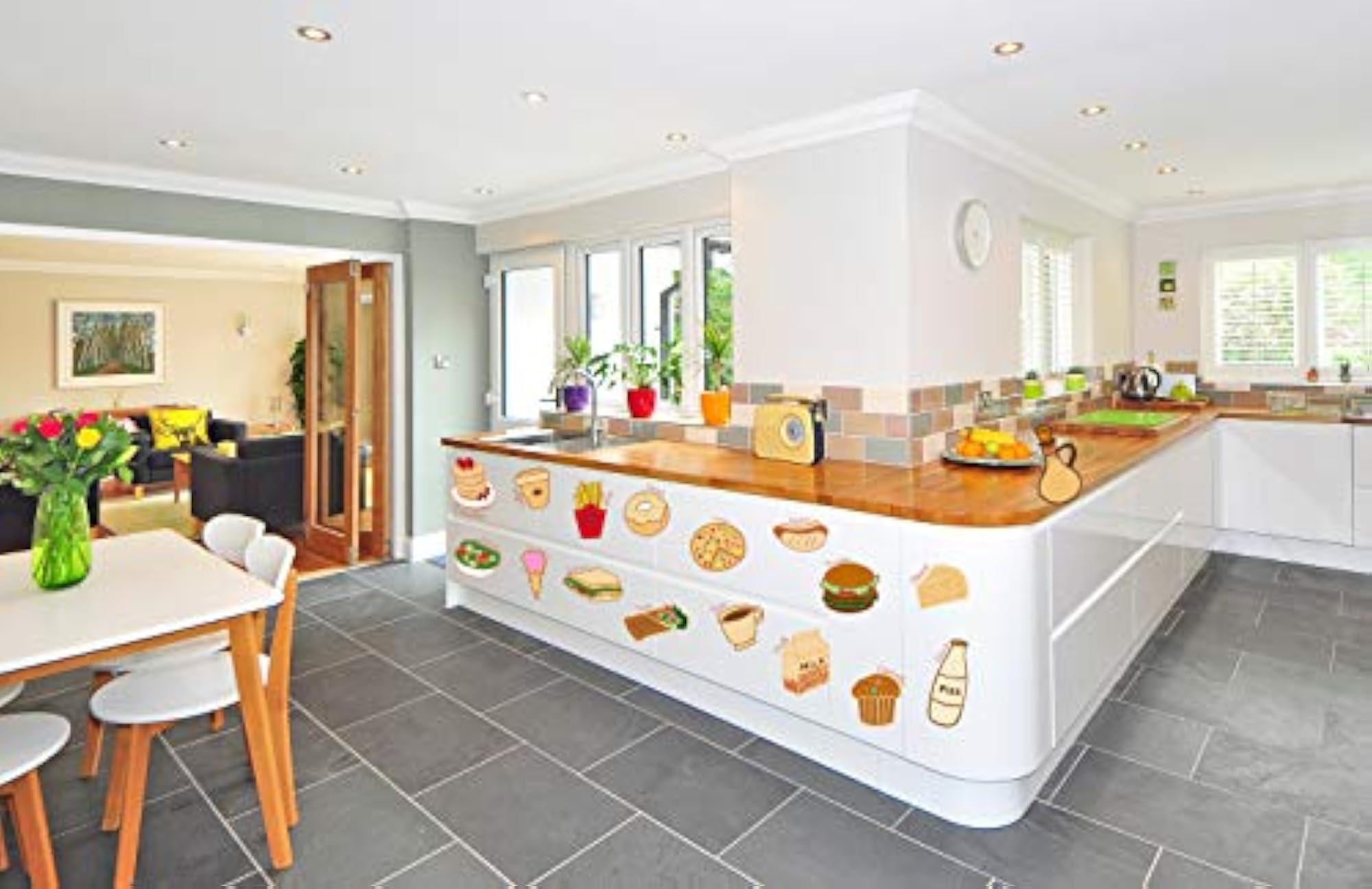 for Mom Multicolor Kitchen Wall Sticker