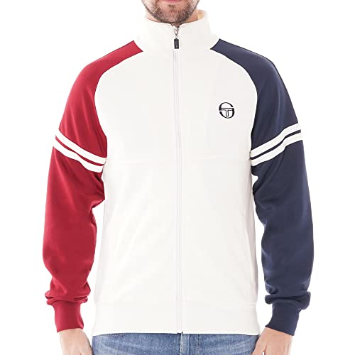 Sergio Tacchini Orion Herrenjacke Ecru, weiß, L