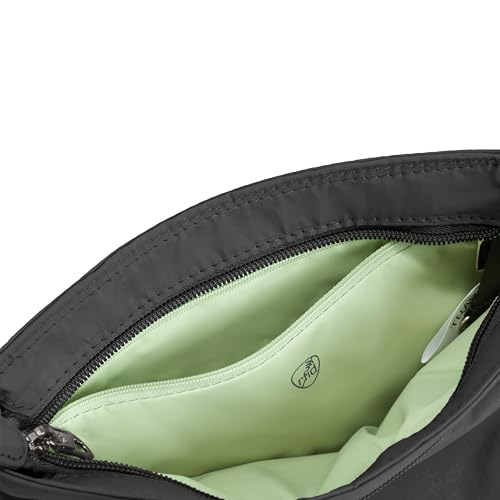 Travelon Anti-Theft Roam Small Crossbody, Black, 8.5”W X 8.5”H X 2.25”D by Travelon - Used condition - Image 8