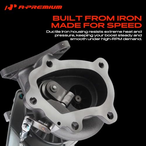 A-Premium Complete Turbo Turbocharger Kit with Wastegate Actuator & Gasket by A-Premium - Used condition - Image 3
