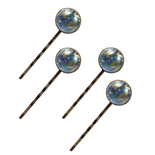 Épingles à cheveux pirate : lot de 4 bijoux de tête pour chignon