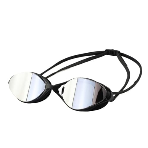 [BSKUAJH] Anti-fog Electroplated Swimming Goggles Waterproof Silicone Professional