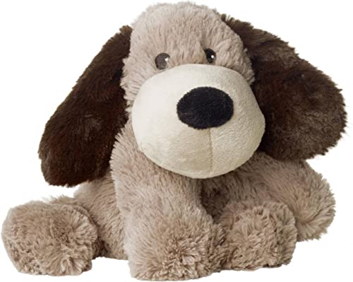 Peluche bouillotte chien Gary Warmies pour soulager les coliques et réchauffer le lit