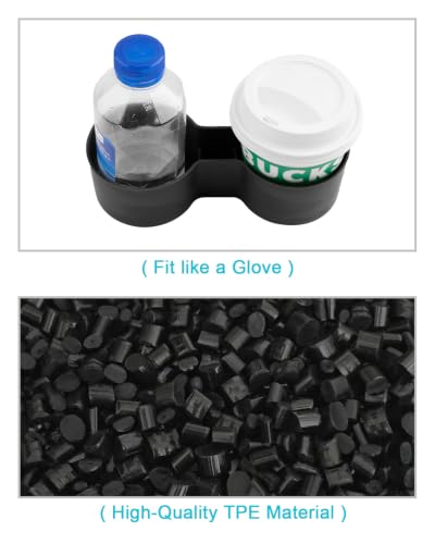 Image of CDEFG for 2026 Mazda CX5 Center Console Organizer Rear Cup Holder Cover | for 2026 Mazda CX-5 (S /Select /Preferred /Premium /Premium Plus) Accessories Back-Seat Cup Holder Storage Box