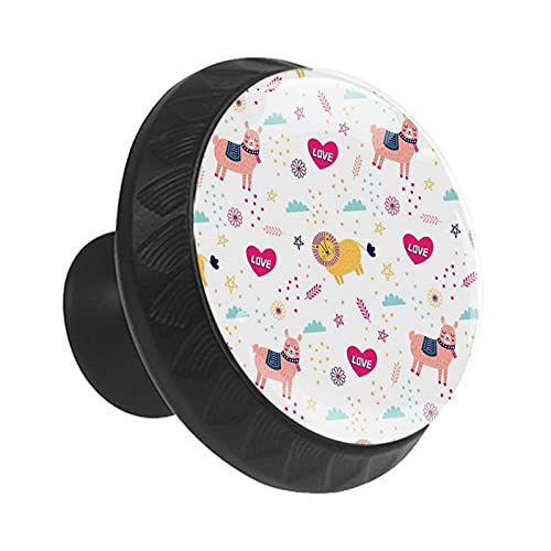 Boutons de tiroir lama pour décorer la commode de la crèche avec style - 3