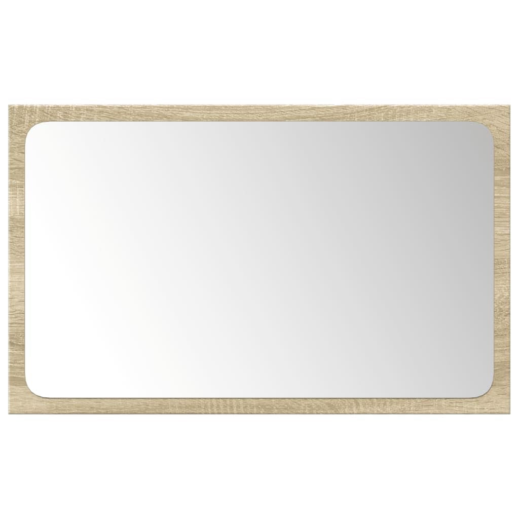 Juego de Muebles de Baño Madera Procesada Sonoma Roble