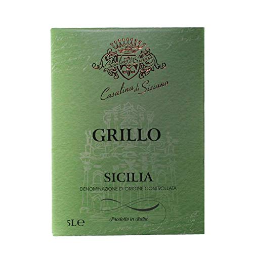 Sontino EDIZIONE Grillo Sicilia DOC Trocken (1 x 0.75 l) BioVeganer Weißwein aus Italien