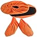 VANZACK Bowling Shoe Covers 2 Pairs Non-Slip Bowling Shoe Covers Shoe Protector Covers Shoes Slider Bowling Accessories for Women and Men Orange