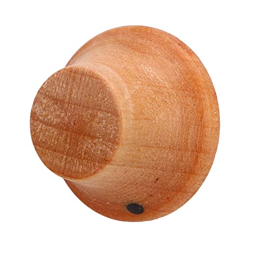 Botão de Controle de Volume da Guitarra, Botão Preciso da Guitarra Elétrica Seguro 3 Peças Madeira R