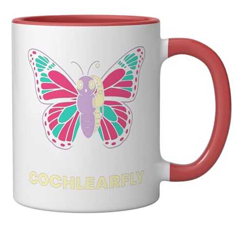 Taza de Cerámica Rojo/Blanco 11 Onzas miniatura 2