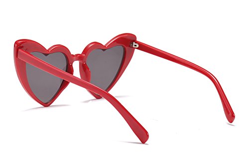 Feisedy Vintage Heart Shaped Sunglasses Women Stylish Love Eyeglasses B2421-P1 #TOP5