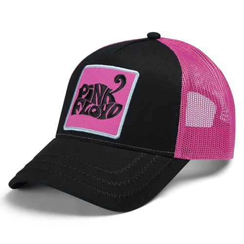 Amplified Pink Floyd Trucker Cap (One Size) (Black/Pink)