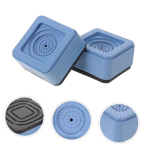Happyyami 4pcs Washing Machine Anti-Vibration Pads Noise Dampening Mat for Washer Sturdy Support Pad for Appliances