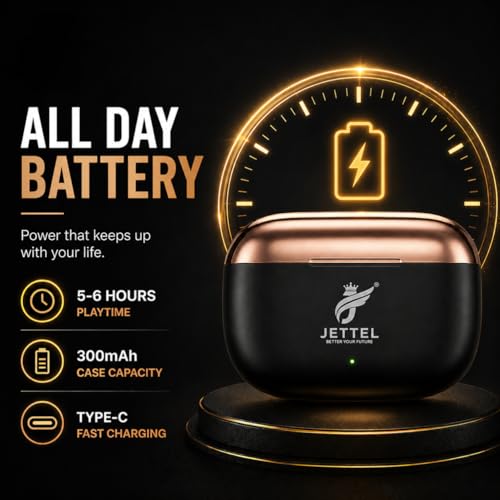 Image of Ear Buds Wireless, Earbuds, Bluetooth Earphones Wireless 5.4v, 50H Playtime