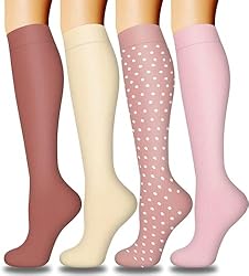 DRESHOW Compression Socks For Women & Men