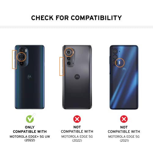 Carcasa Motorola Edge+ Plus 5G UAG Scout negra resistente anticaídas delgada 2