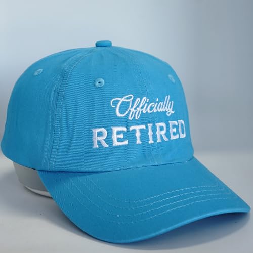 Image of Officially Retired Hat for Men Women Ritirement Gift, Embroidered Not My Problem Anymore Baseball Cap