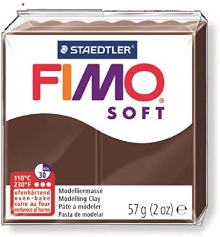 Fimo 8020 - 75 Drying Modelling Paste, Multi-colored, including Brown - Image 3