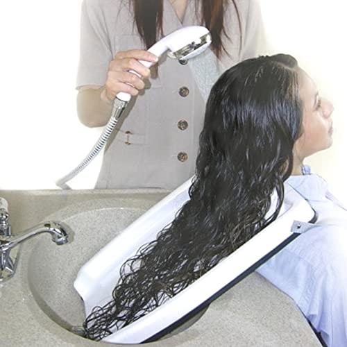 IdeaWorks JIIJB4722 - Hair Washing Tray,17-3/4 x 13 x 1-3/4, White, 1 Count (Pack of 1)