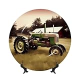 Facile à nettoyer : bien que cette plaque ronde en céramique soit visuellement superbe, elle est très facile à installer et à enlever, et l'adhésif autocollant ne laisse aucune trace sur le mur. Il est facile à nettoyer et il suffit de l'essuyer avec un chiffon sec si nécessaire, assurant une beauté durable qui résistera à l'épreuve du temps