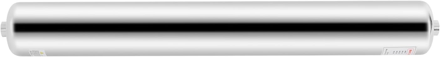 400MF Swimming Pool Heat Exchanger, Heat Exchanger for Outdoor Wood Boiler/Swimming Pool/Solar/Spa, Same Side 1070*φ133 mm Outlet, 1 "+2" FPT, 400000 Btu/h