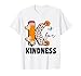 K is for Kindness Orange Anti Bullying Unity Day Teacher T-Shirt